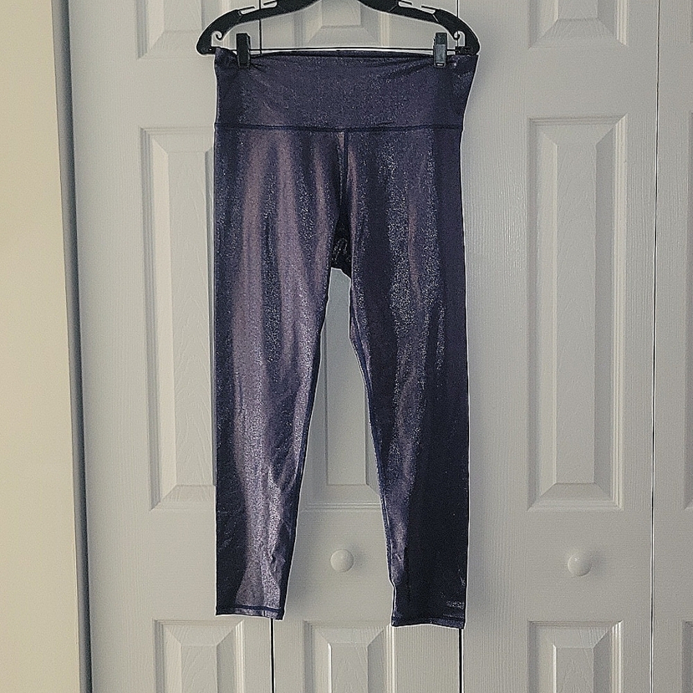 TEREZ NEW YORK  FOIL LEGGINGS & BRALETTE SET